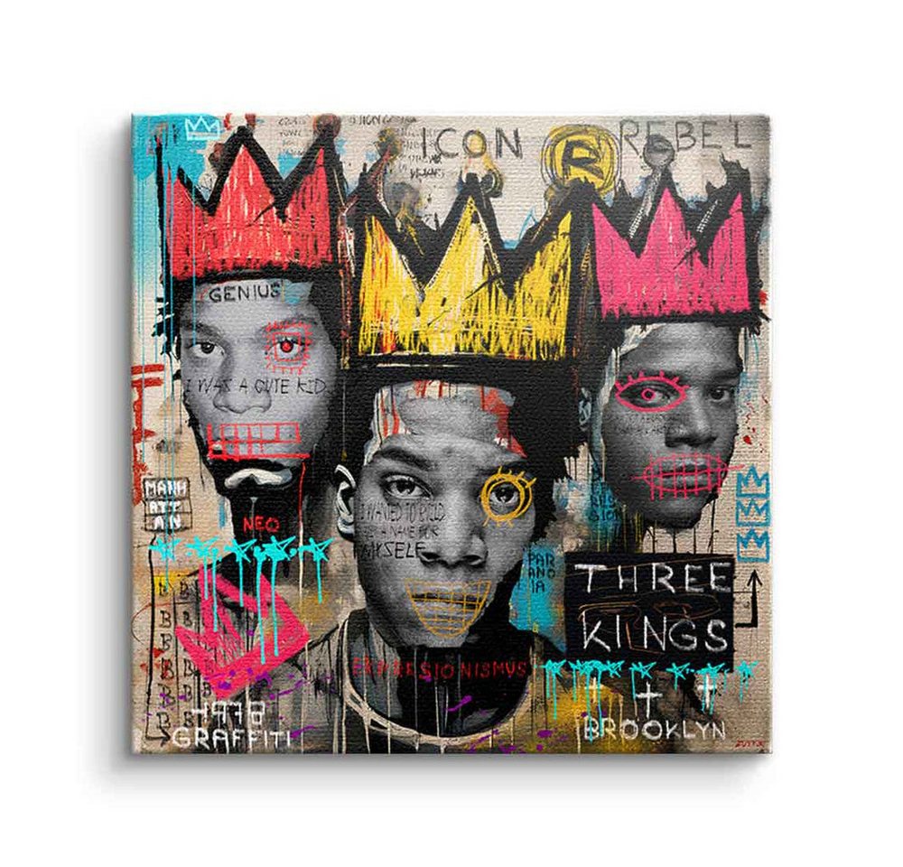 DOTCOMCANVAS® Leinwandbild Tree Kings, Leinwandbild Tree Kings Wandbild Kunstdruck von DOTCOMCANVAS®