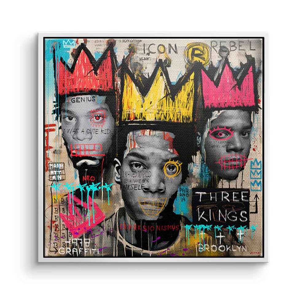 DOTCOMCANVAS® Leinwandbild Tree Kings, Leinwandbild Tree Kings Wandbild Kunstdruck von DOTCOMCANVAS®