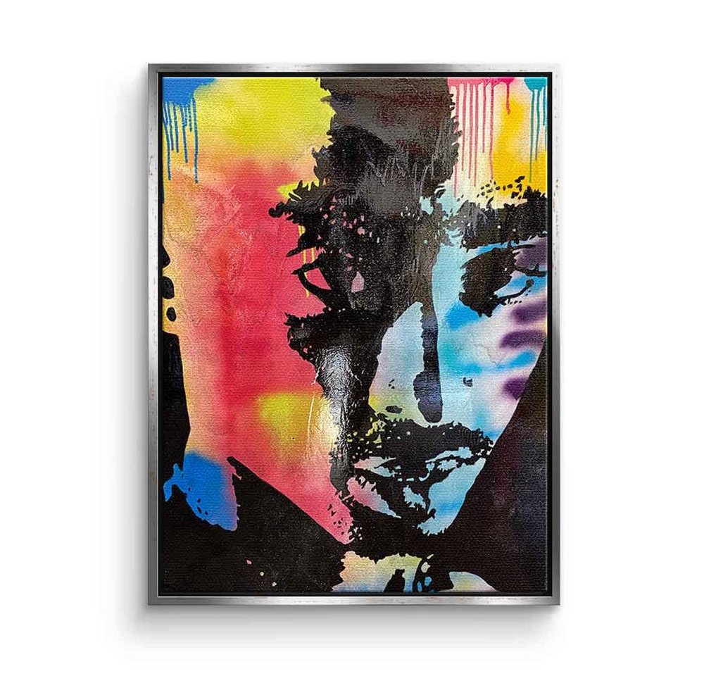 DOTCOMCANVAS® Leinwandbild Tupac, Leinwandbild Tupac Shakur 2Pac Portrait Rap Rapper Musik Pop Art von DOTCOMCANVAS®