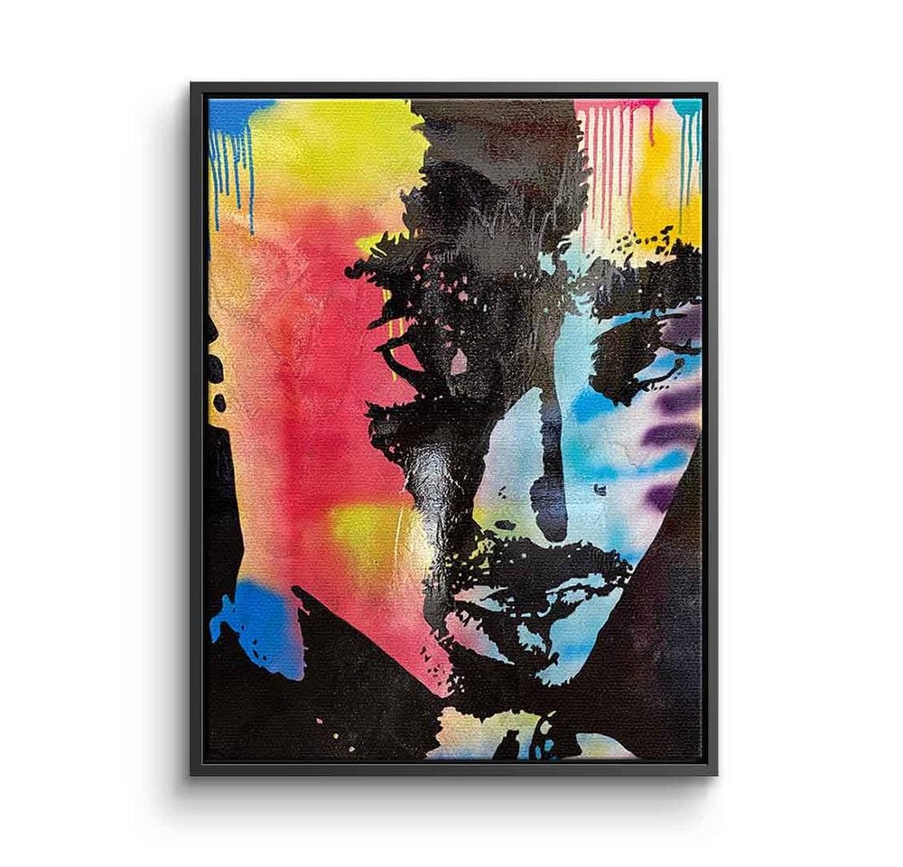 DOTCOMCANVAS® Leinwandbild Tupac, Leinwandbild Tupac Shakur 2Pac Portrait Rap Rapper Musik Pop Art von DOTCOMCANVAS®