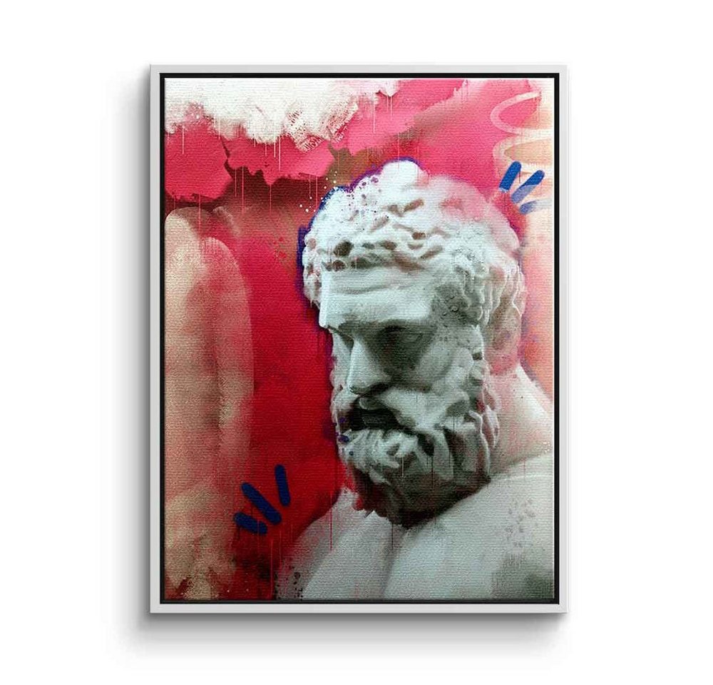 DOTCOMCANVAS® Leinwandbild Modern-Hercules, Leinwandbild Modern-Hercules Farnese Skulptur von Glykon von Athen von DOTCOMCANVAS®