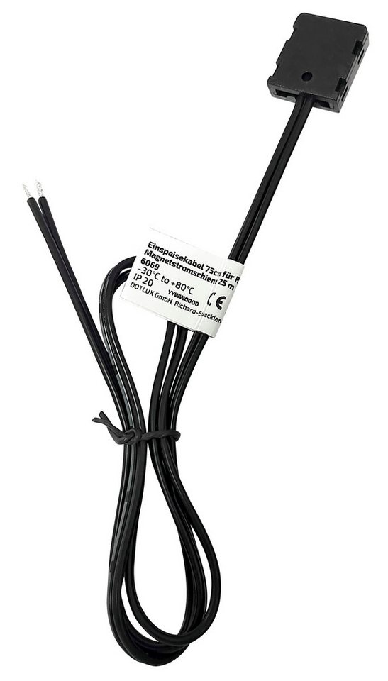 DOTLUX Einbauleuchte DOTLUX Einspeisekabel 75cm für RETAILO Magnetstromschiene 25mtr. DOTLUX Einbauleuchte DOTLUX Einspeisekabel 75cm für RETAILO Magnetstromschiene 25mtr. von DOTLUX