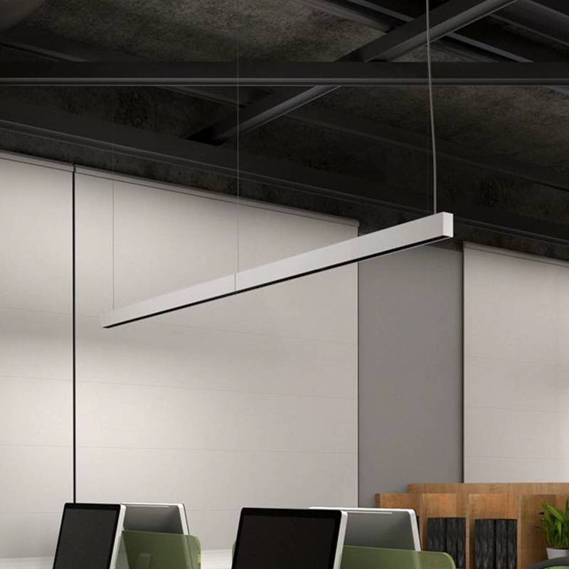DOTLUX LED-Hängeleuchte STYLEfree, weiß, 118 cm 50 W 4.000 K von DOTLUX