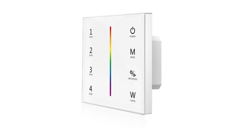 DOTLUX LED-Streifen DOTLUX 4Zonen Touchpanel für mehrfarbige Empfänger von DOTLUX