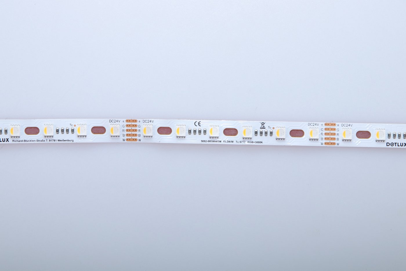 DOTLUX LED-Streifen DOTLUX RGBW CURVE LED-Streifen 96W 12mm IP20 5m-Rolle inkl. 50cm DOTLUX LED-Streifen DOTLUX RGBW CURVE LED-Streifen 96W 12mm IP20 5m-Rolle inkl. 50cm von DOTLUX