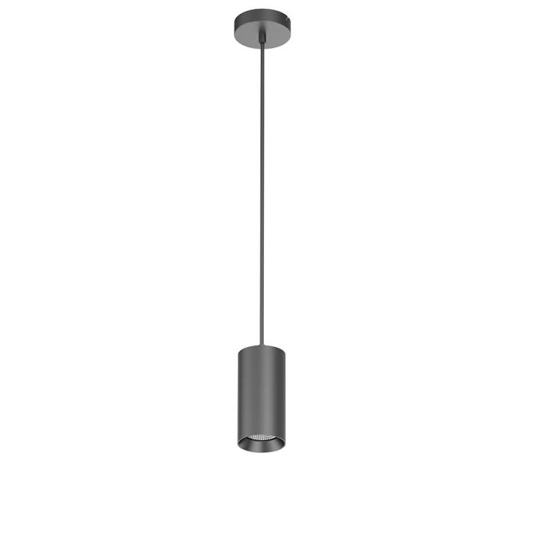 DOTLUX Smarte LED-Leuchte DOTLUX Abhängeset schwarz für LED-Leuchte SLIMvario Ø80x160mm 18W von DOTLUX