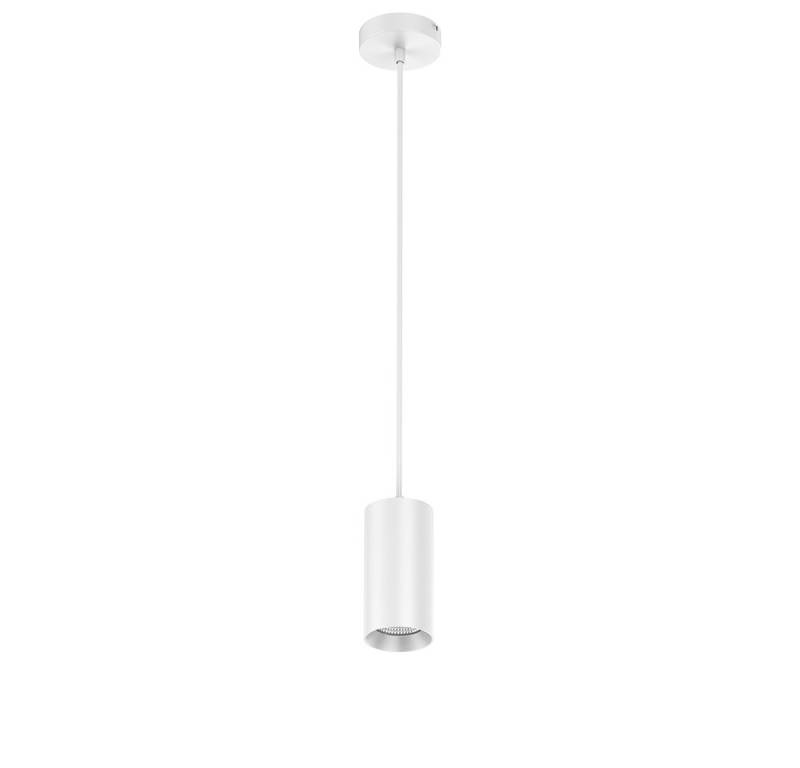 DOTLUX Smarte LED-Leuchte DOTLUX Abhängeset weiß für LED-Leuchte SLIMvario Ø80x160mm 18W 3000K von DOTLUX