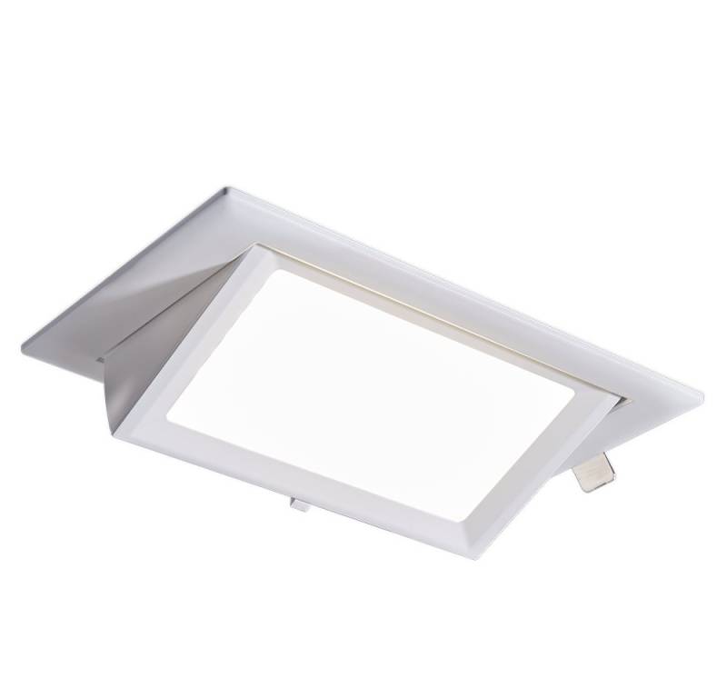 DOTLUX Smarte LED-Leuchte DOTLUX LED-Deckeneinbaustrahler FLEXA COLORselect, POWERselect 28W/38W von DOTLUX