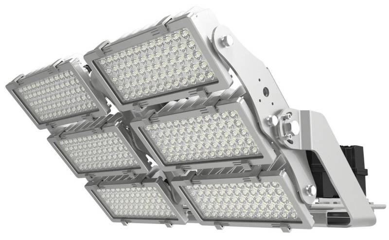 DOTLUX Smarte LED-Leuchte DOTLUX LED-Fluter HLFplus 1200W 5000K 1-10V dimmbar 100*38° von DOTLUX