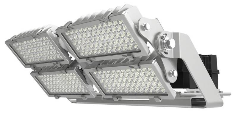 DOTLUX Smarte LED-Leuchte DOTLUX LED-Fluter HLFplus 800W 4000K 1-10V dimmbar 100*38° von DOTLUX