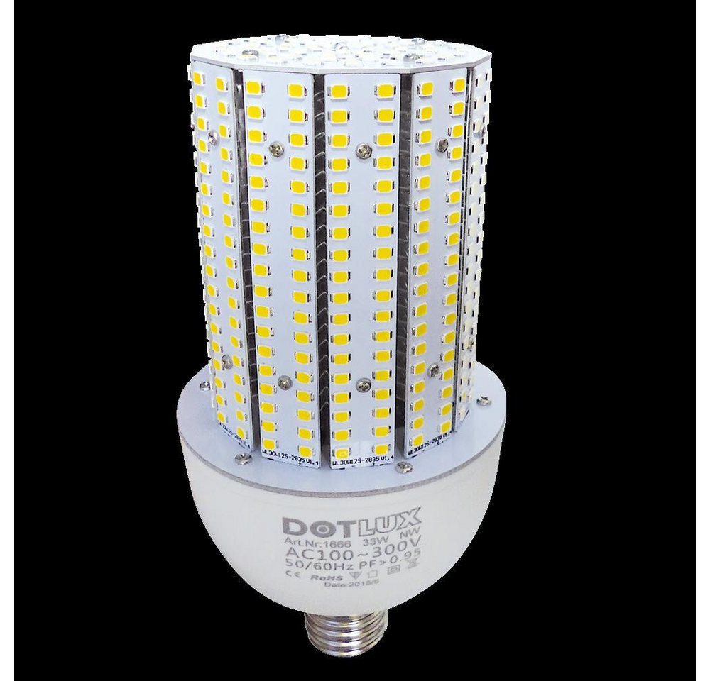 DOTLUX Smarte LED-Leuchte DOTLUX LED-Strassenlampe RETROFITprotect E27 28W 3000K DOTLUX Smarte LED-Leuchte DOTLUX LED-Strassenlampe RETROFITprotect E27 28W 3000K von DOTLUX