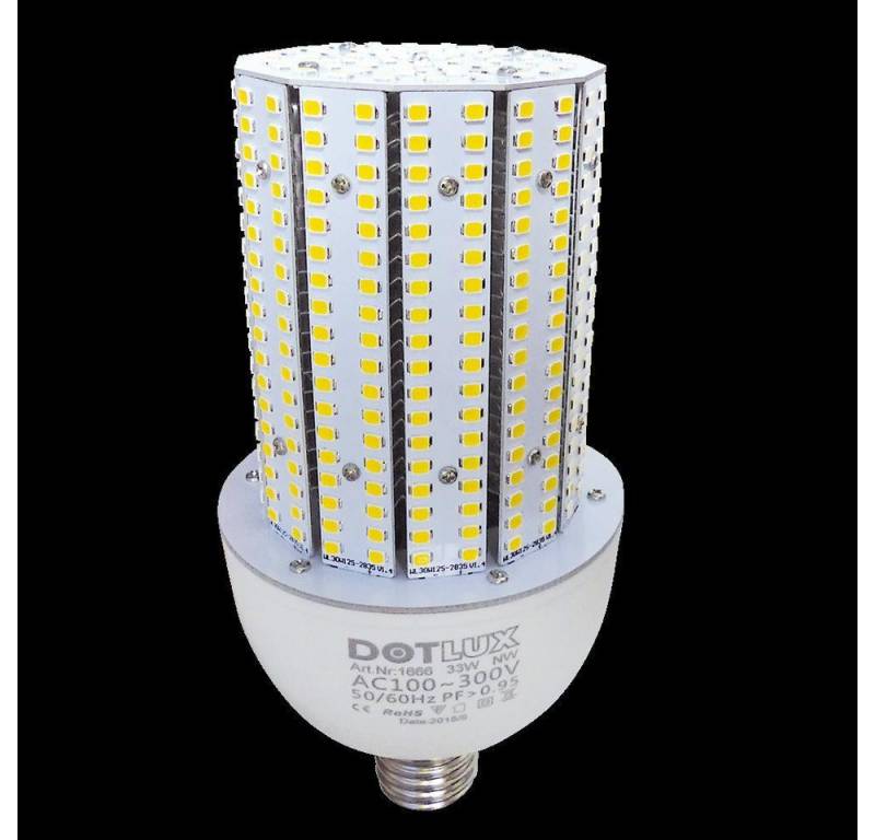 DOTLUX Smarte LED-Leuchte DOTLUX LED-Strassenlampe RETROFITprotect E27 28W 3000K von DOTLUX
