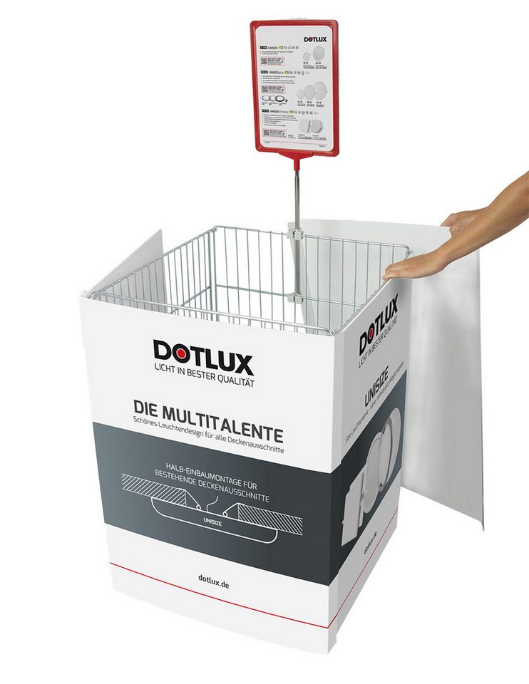 DOTLUX Smarte LED-Leuchte Schütte UNISIZE unbestückt - Komplett DOTLUX Smarte LED-Leuchte Schütte UNISIZE unbestückt - Komplett von DOTLUX