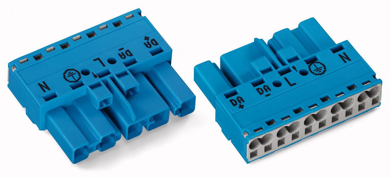 DOTLUX Smarte LED-Leuchte WAGO 770-1115 Ausgang Stecker blau, ohne Zugentlastungsgehäuse Ausgang DOTLUX Smarte LED-Leuchte WAGO 770-1115 Ausgang Stecker blau, ohne Zugentlastungsgehäuse Ausgang von DOTLUX
