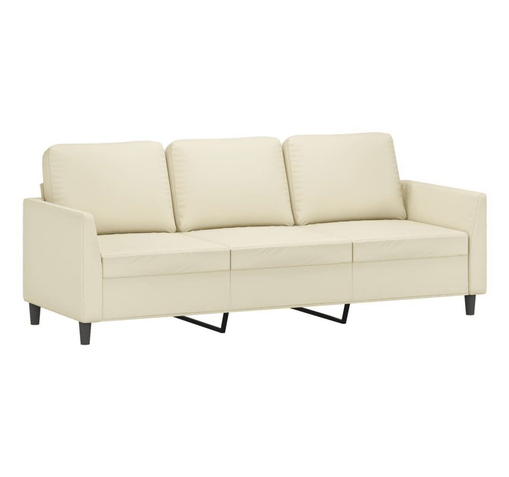 DOTMALL 3-Sitzer Loungesofa Armlehne Polstersofa für 3 Personen,180 cm Kunstleder von DOTMALL