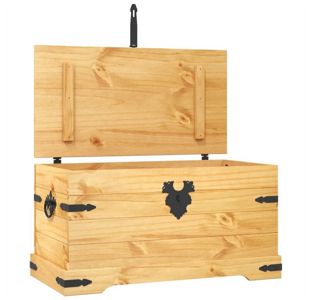 DOTMALL Aufbewahrungsbox Aufbewahrungstruhe Mexikanisches Kiefernholz, 91 x 49,5 x 47 cm von DOTMALL