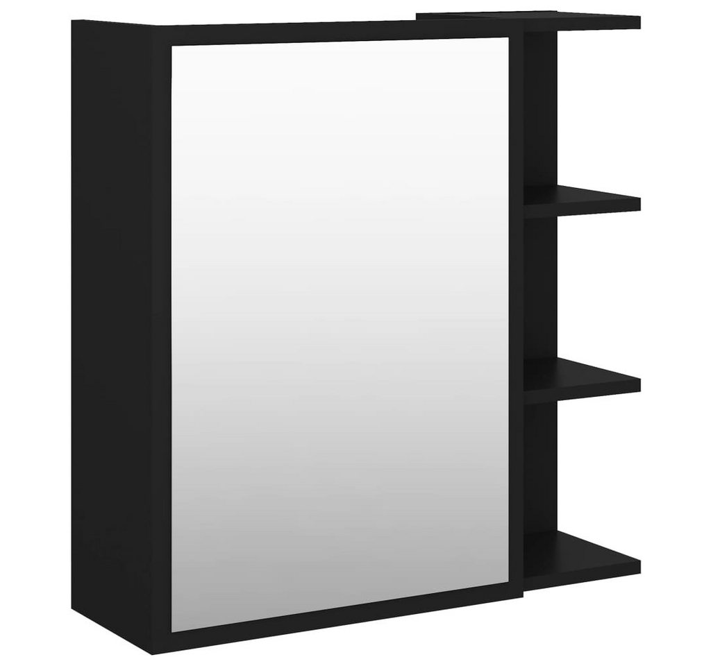 DOTMALL Badezimmerspiegelschrank Bad-Spiegelschrank 62,5x20,5x64 cm Holzwerkstoff von DOTMALL