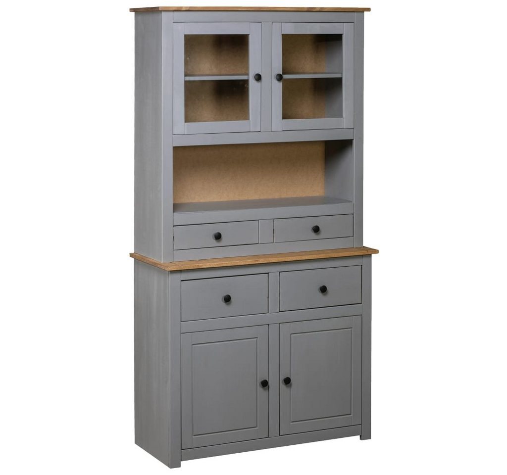 DOTMALL Beistellschrank Anrichte aus massivem Kiefernholz,Buffetschrank 93x40,5x180 cm von DOTMALL