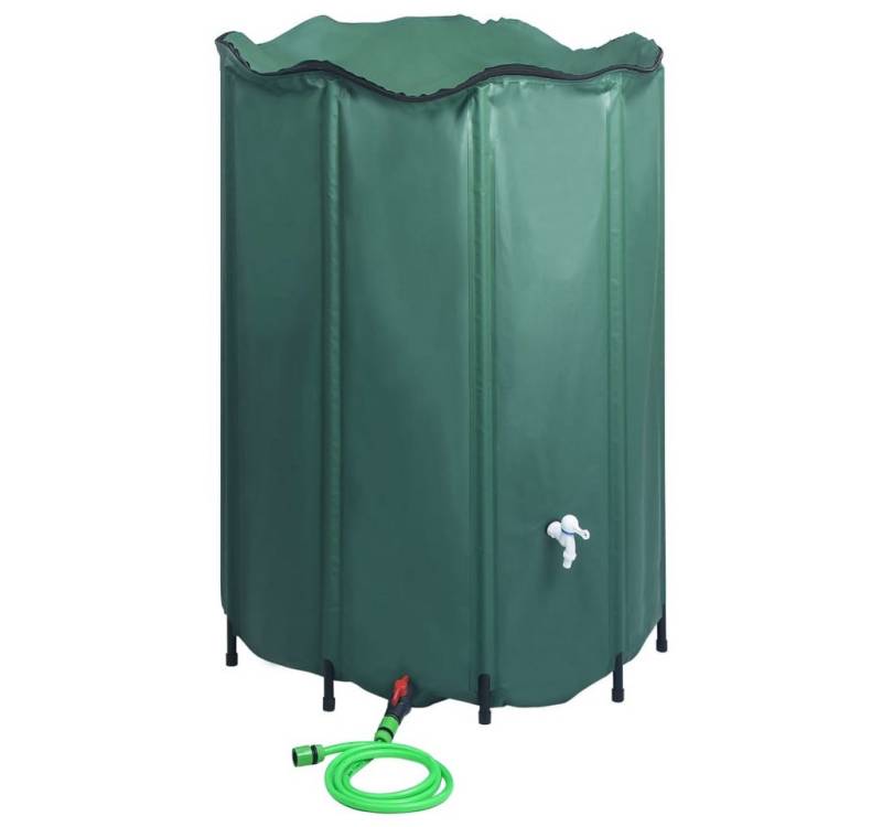 DOTMALL Bewässerungssystem Regenwassertank Faltbar mit Hahn 1350 L von DOTMALL