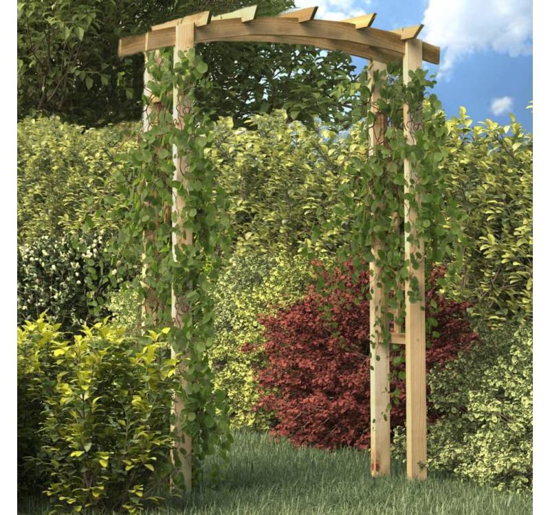 DOTMALL Blumenständer Gartenbogen 150x60x210 cm Holz von DOTMALL