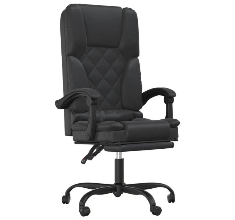 DOTMALL Bürostuhl Bürostuhl mit Massagefunktion Schwarz Kunstleder von DOTMALL