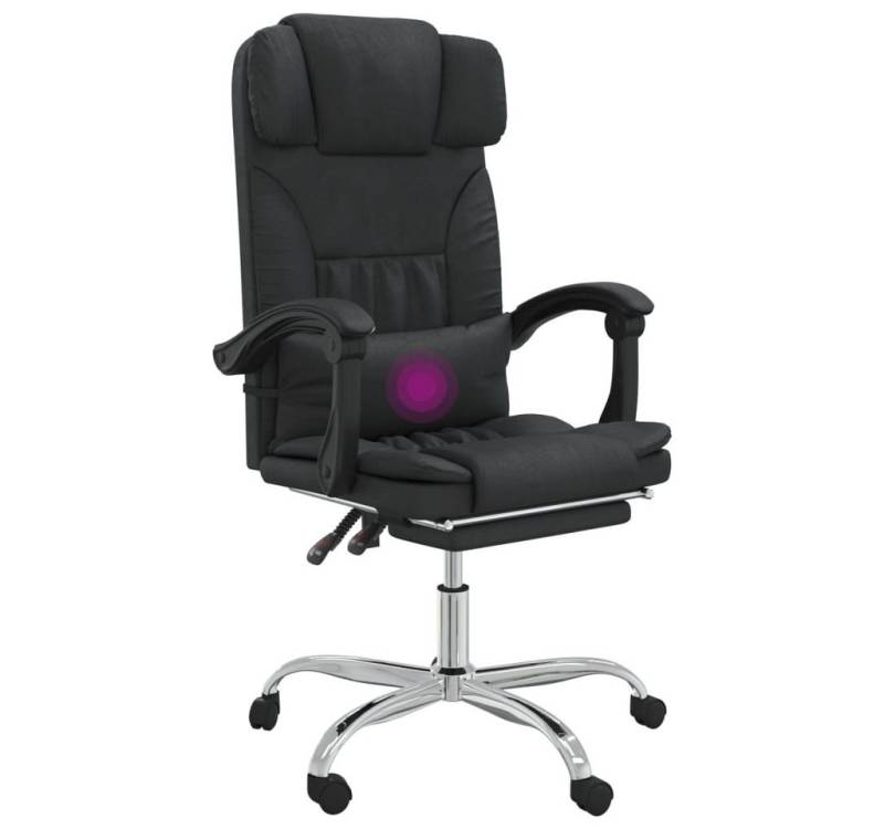 DOTMALL Bürostuhl Bürostuhl mit Massagefunktion Schwarz Kunstleder von DOTMALL