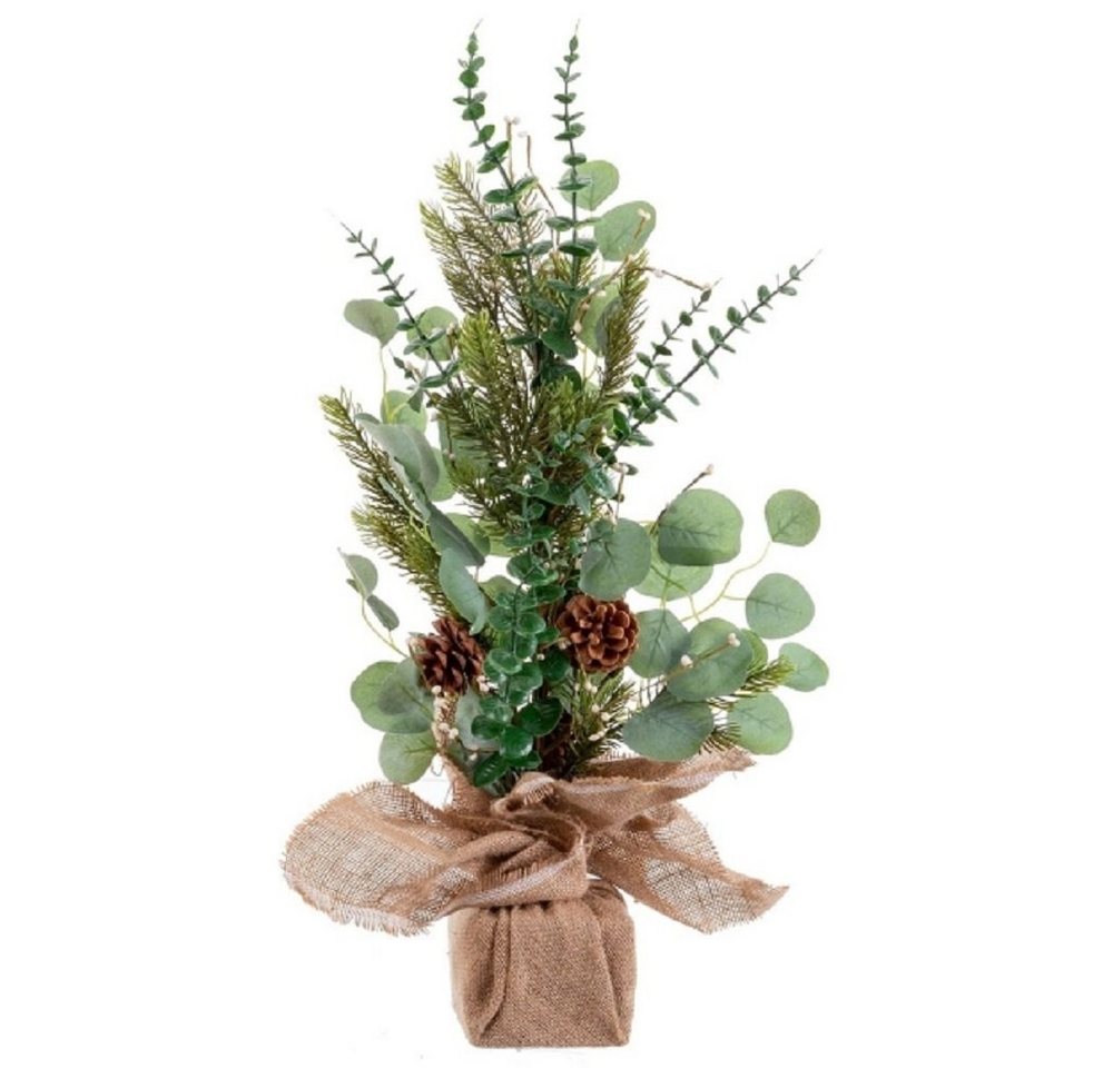 DOTMALL Christbaumschmuck Weihnachtsdekoration natürliche grüne Plastikfaser 63.5cm von DOTMALL