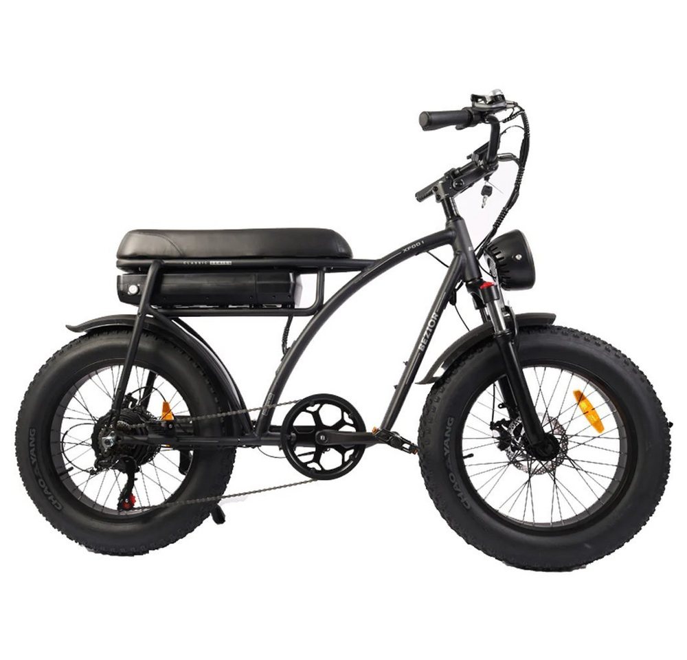 DOTMALL E-Bike Bezior XF001 Retro Elektrofahrrad, 20 Zoll, 1000 W, 7 Gang, 12,5 Ah von DOTMALL