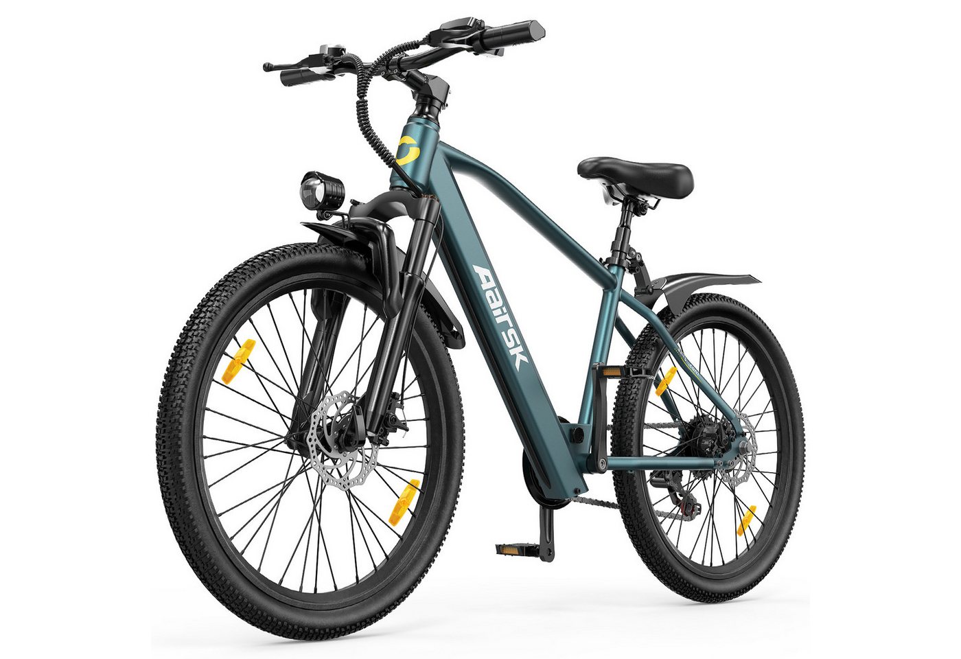 DOTMALL E-Bike Cityrad 26 Zoll Elektrofahrrad mit 250w 36V 10Ah Akku,Shimano 7 Gang von DOTMALL