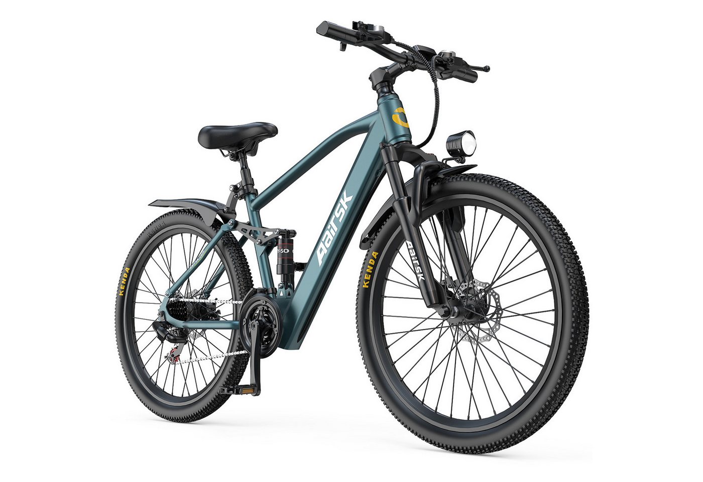 DOTMALL E-Bike Cityrad 26 Zoll Elektrofahrrad mit 36V 13AH Akku,Shimano 7 Gang,Doppelfederung DOTMALL E-Bike Cityrad 26 Zoll Elektrofahrrad mit 36V 13AH Akku,Shimano 7 Gang,Doppelfederung von DOTMALL