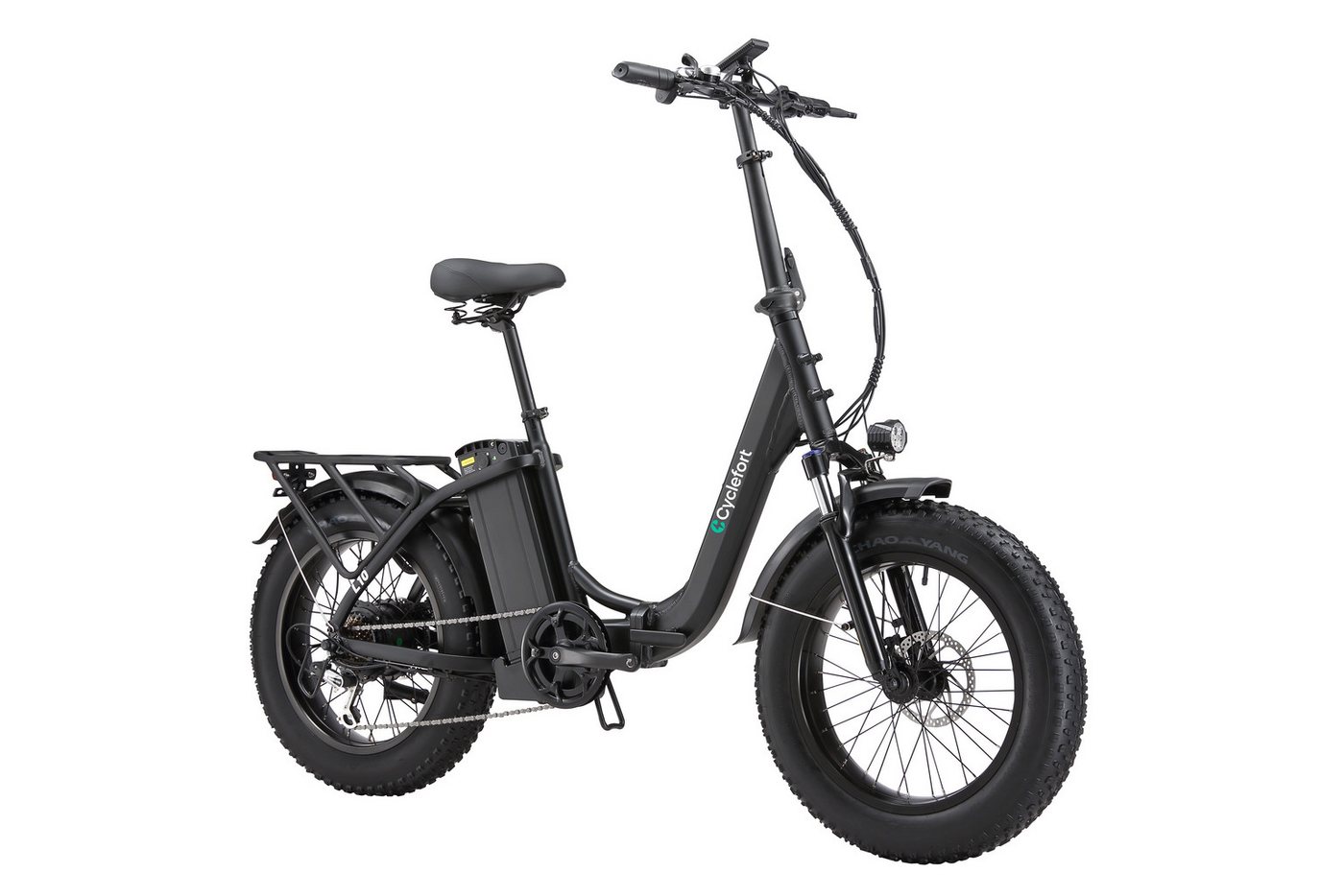 DOTMALL E-Bike Cyclefort L10 Klappelektrofahrrad 48v 20ah Akku,SHIMANO 7Gang,MBT von DOTMALL
