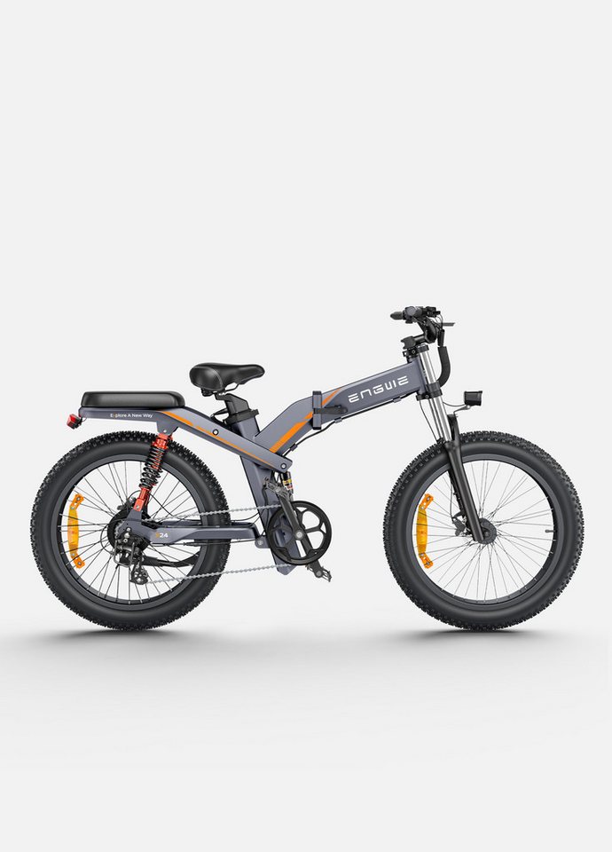 DOTMALL E-Bike E-Bike 24 Zoll ENGWE 48V 25Ah Mountain/City E bike foldable von DOTMALL