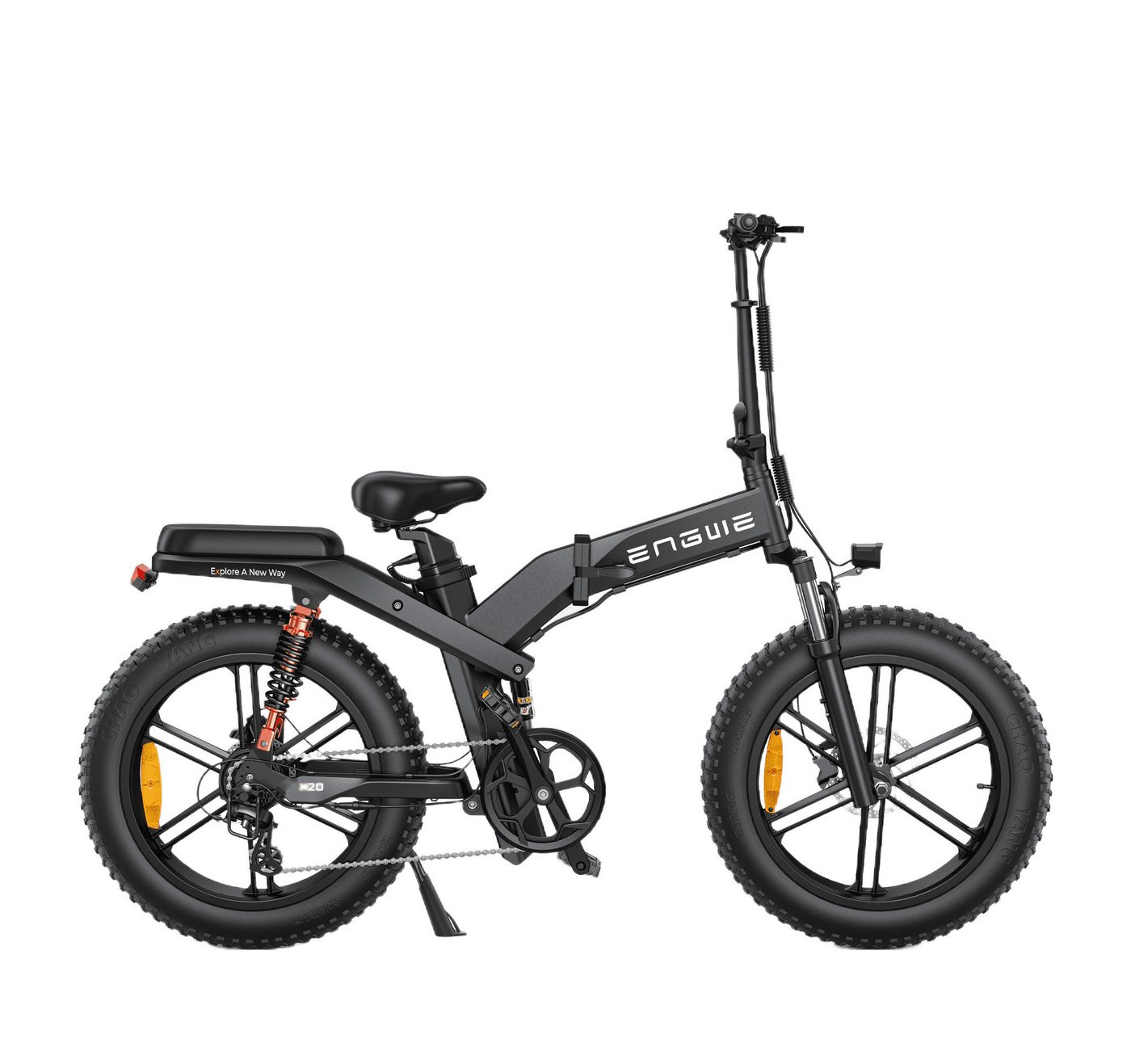 DOTMALL E-Bike E-Bike 27.5 Zoll ENGWE 250W 36V 19.2Ah Mountain/City E bike von DOTMALL