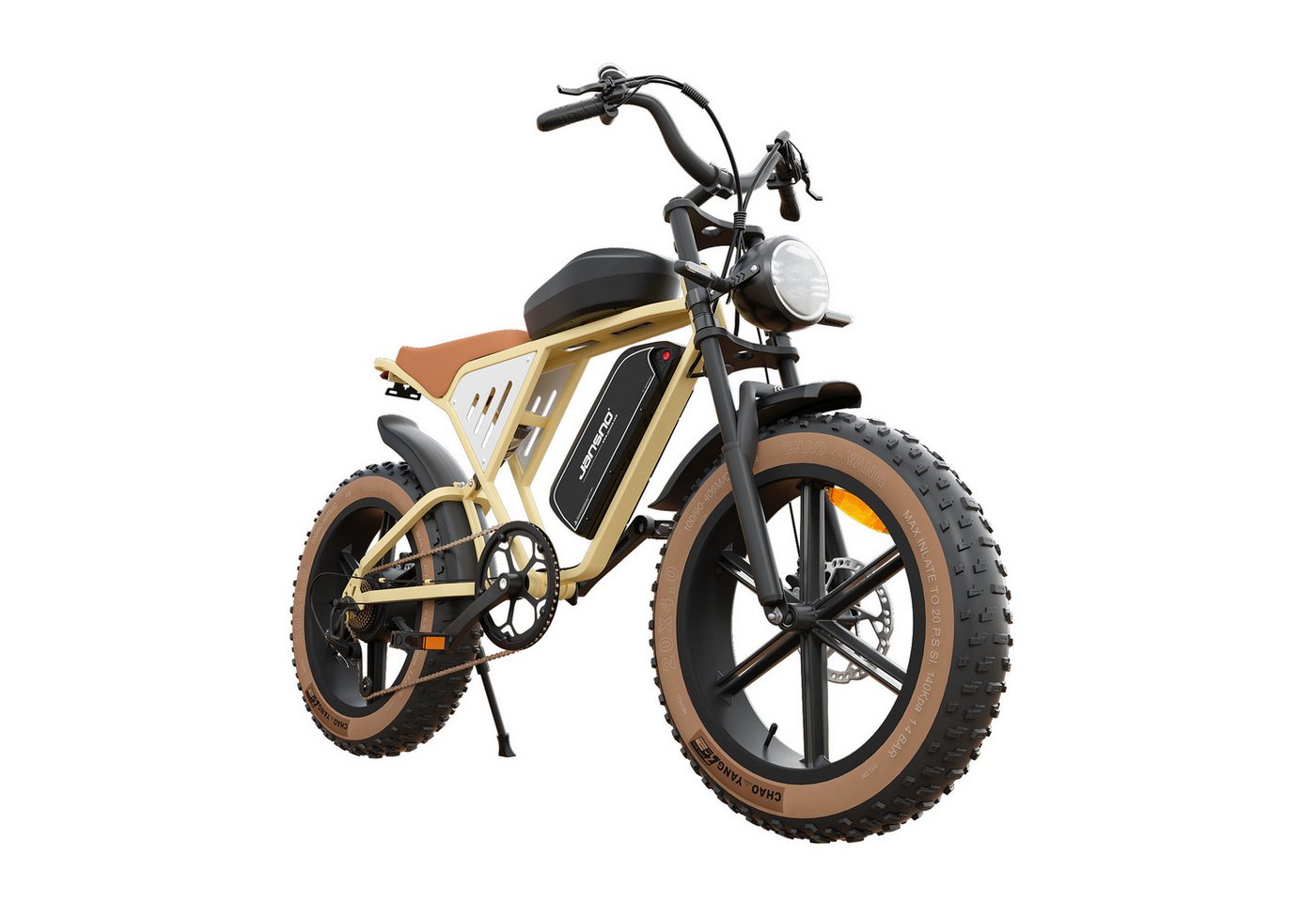 DOTMALL E-Bike JANSNO X70 Elektrofahrrad 20 für Erwachsene,Doppelbatterie 48V 34Ah" von DOTMALL