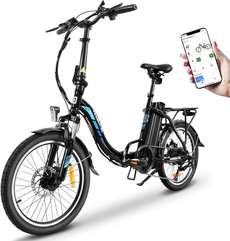 DOTMALL E-Bike KAISDA K7 20 Zoll 36V 13Ah Akku, leichtes Elektrofahrrad für Mädchen von DOTMALL