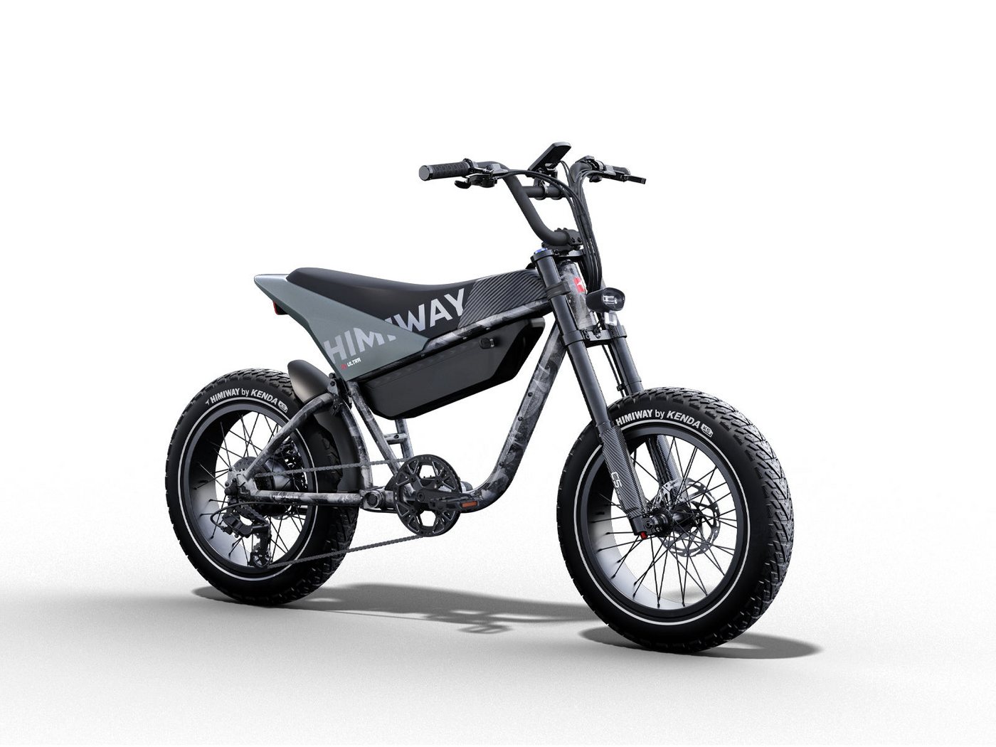 DOTMALL E-Bike Mountainbike Himiway C5 Elektro Fahrrad 48V 20Ah,Drehmoment-/Geschwindigkeitssensor von DOTMALL