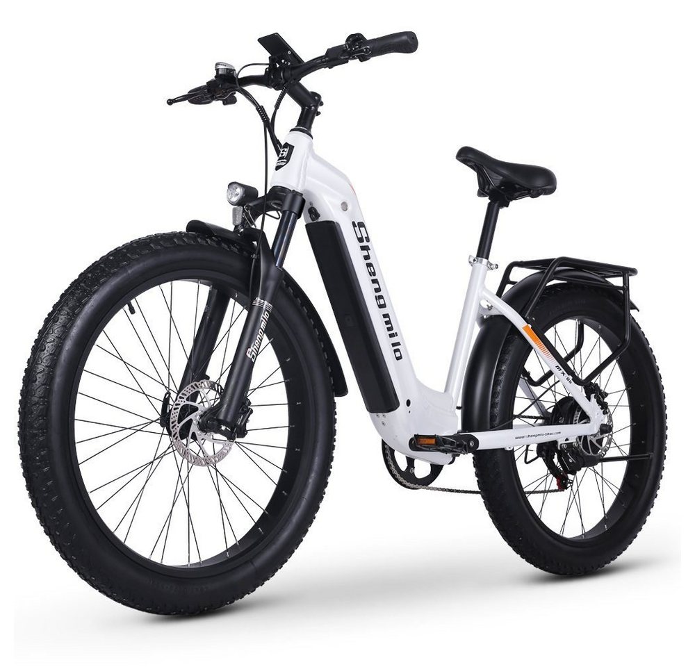 DOTMALL E-Bike Shengmilo MX06 17.5AH Samsung Akku 1000W, Heckmontierte Motoren von DOTMALL