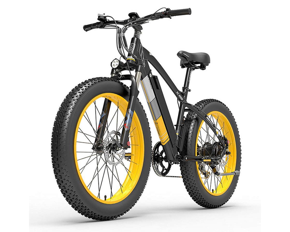 DOTMALL E-Bike Lankeleisi XC4000 Elektro-Fat-Tire-Bike 48V*17,5ah Shimano 7-Gang von DOTMALL