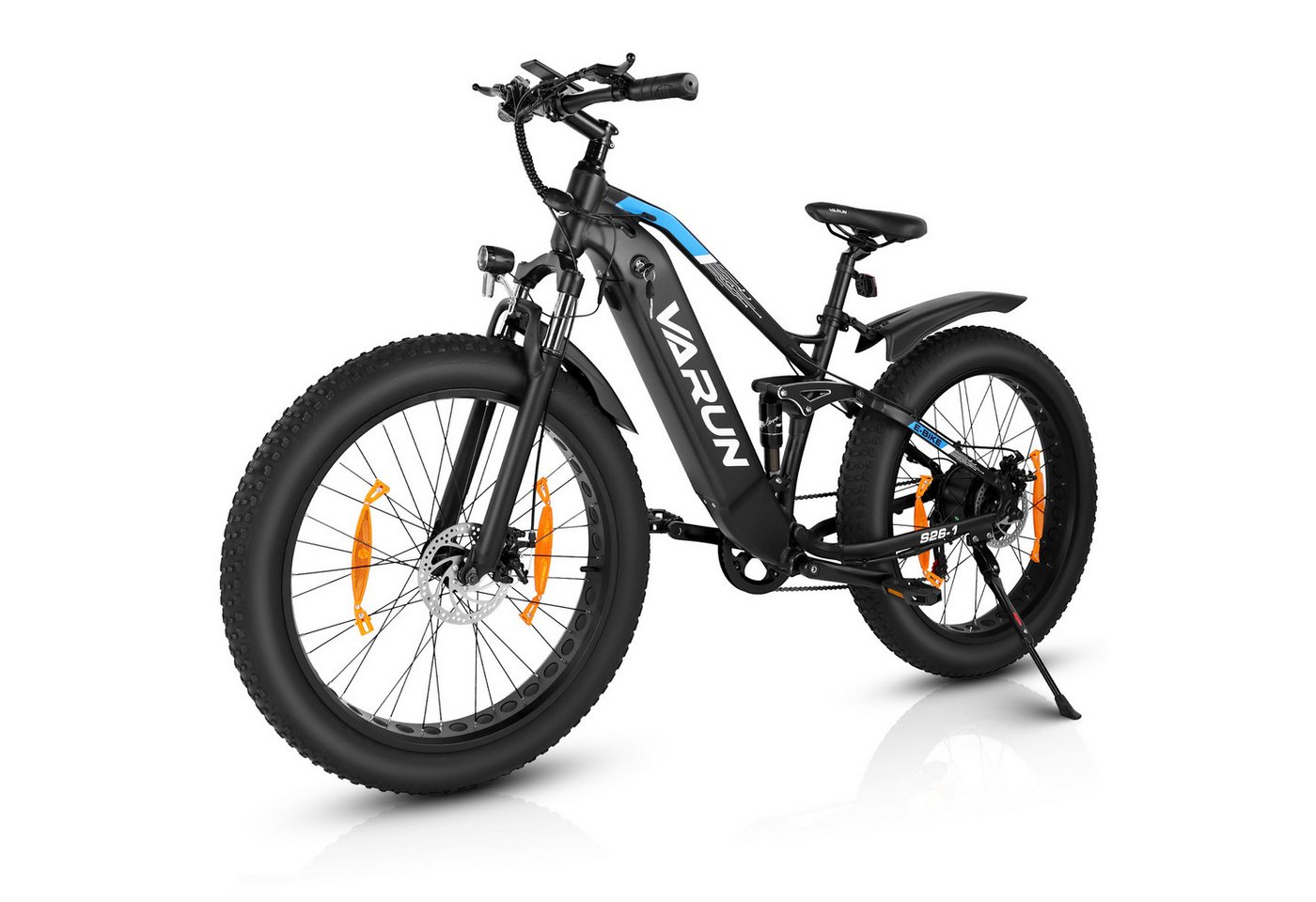 DOTMALL E-Bike VARUN S26-1 MTB für Erwachsener mit 250W Motor, 48V 16Ah Akku,7-Gang von DOTMALL