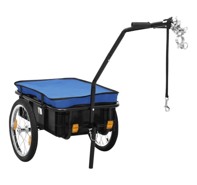 DOTMALL Fahrradlastenanhänger Stahl Fahrradanhänger und Handwagen 155x60x83 cm DOTMALL Fahrradlastenanhänger Stahl Fahrradanhänger und Handwagen 155x60x83 cm von DOTMALL
