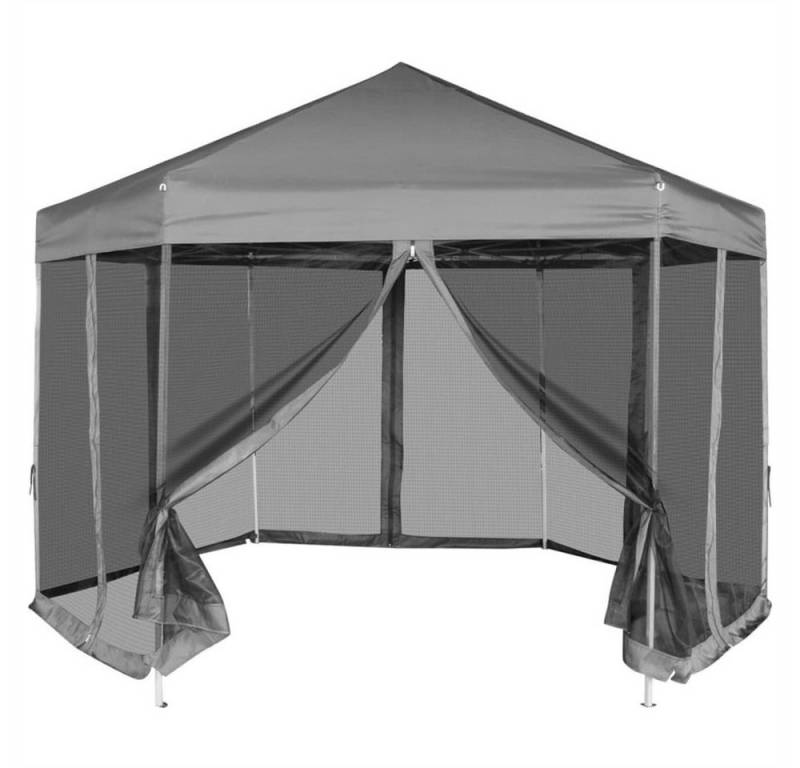 DOTMALL Faltpavillon Hexagonal Pop-Up Zelt Faltpavillon Faltpavillon,6 Seitenwänden3,6m DOTMALL Faltpavillon Hexagonal Pop-Up Zelt Faltpavillon Faltpavillon,6 Seitenwänden3,6m von DOTMALL