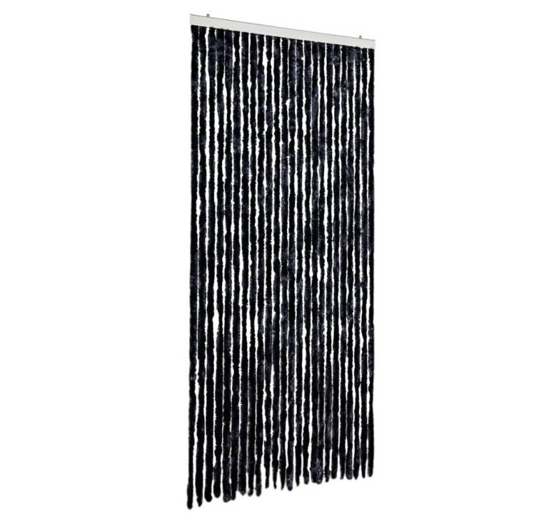 DOTMALL Fliegengitter-Gewebe Insektenschutz-Vorhang Anthrazit 100x220 cm Chenille von DOTMALL
