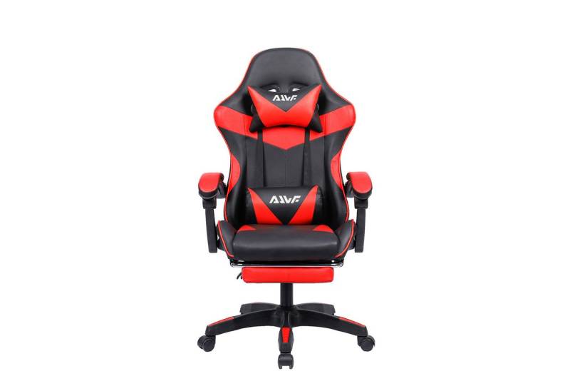 DOTMALL Gaming-Stuhl Heimbüro PC Computer bequemer Lehnstuhl Gaming Stuhl mit Fußstütze von DOTMALL