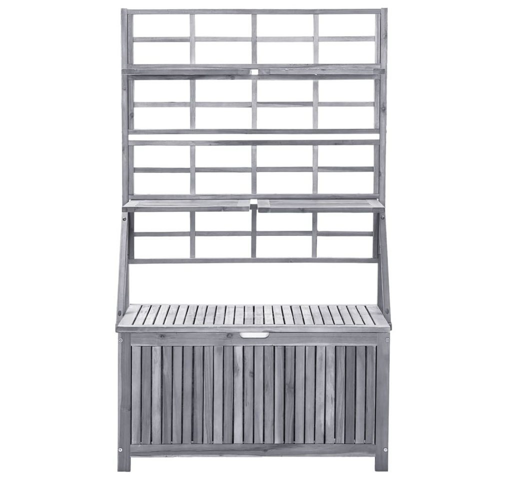 DOTMALL Gartenbox Aufbewahrungstruhe mit Rankgitter 99x55x160cm Massivholz Akazie DOTMALL Gartenbox Aufbewahrungstruhe mit Rankgitter 99x55x160cm Massivholz Akazie von DOTMALL