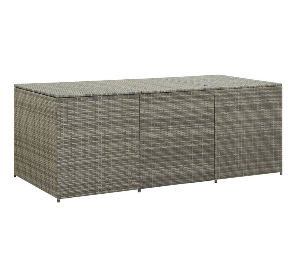 DOTMALL Gartenbox Gartenbox Poly Rattan 180x90x70 cm Grau DOTMALL Gartenbox Gartenbox Poly Rattan 180x90x70 cm Grau von DOTMALL