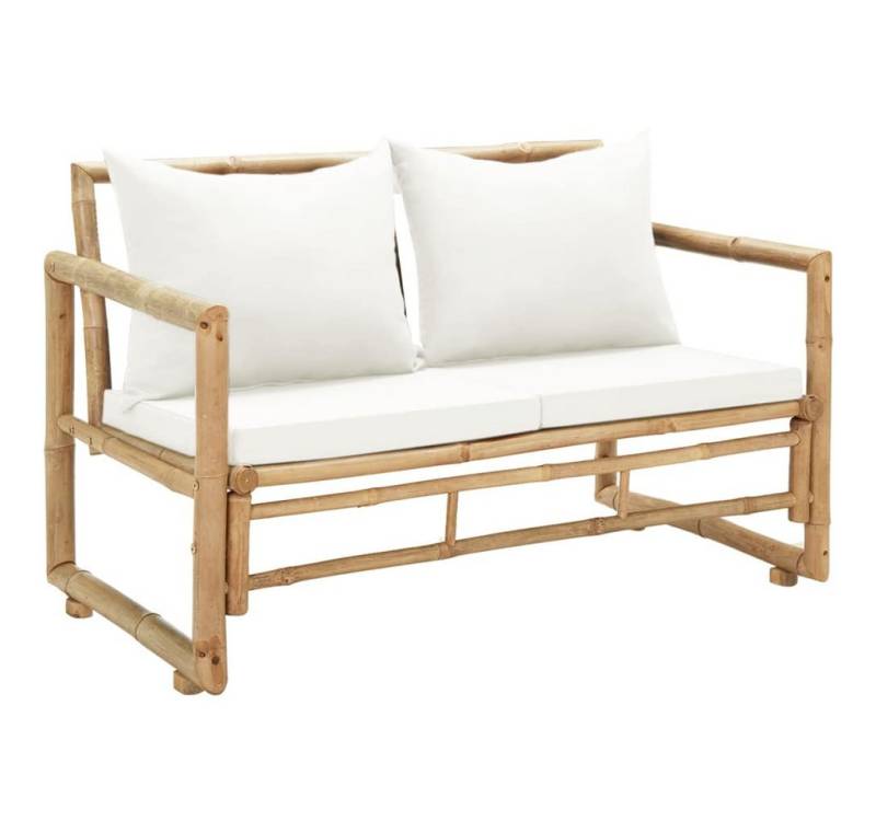 DOTMALL Gartenlounge-Set 2-Sitzer Gartensofa mit Polstern Bambus von DOTMALL