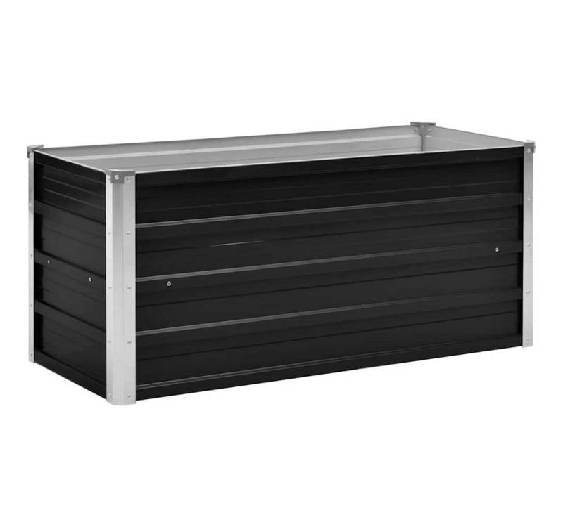 DOTMALL Hochbeet Garten-Hochbeet Anthrazit 100 x 40 x 45 cm Verzinkter Stahl von DOTMALL