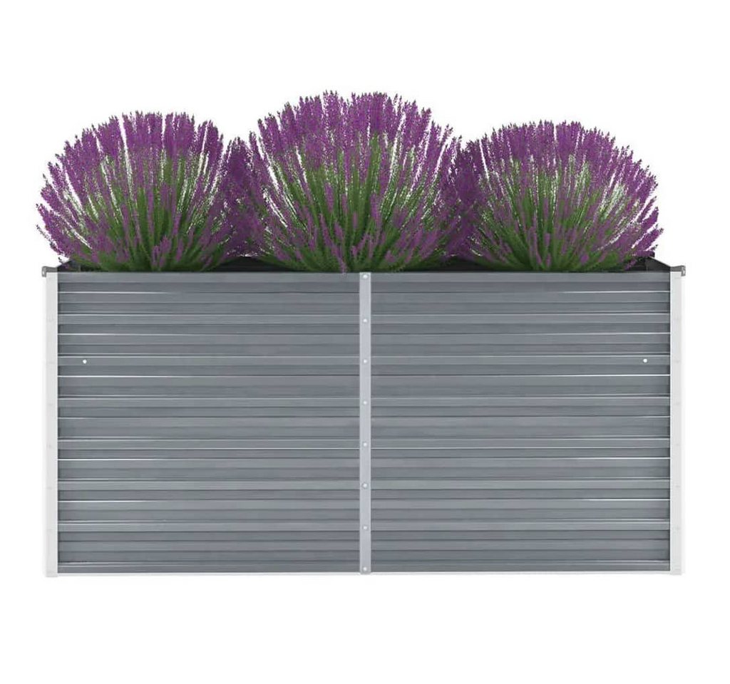 DOTMALL Hochbeet Garten-Hochbeet Verzinkter Stahl 160x40x77 cm Grau DOTMALL Hochbeet Garten-Hochbeet Verzinkter Stahl 160x40x77 cm Grau von DOTMALL