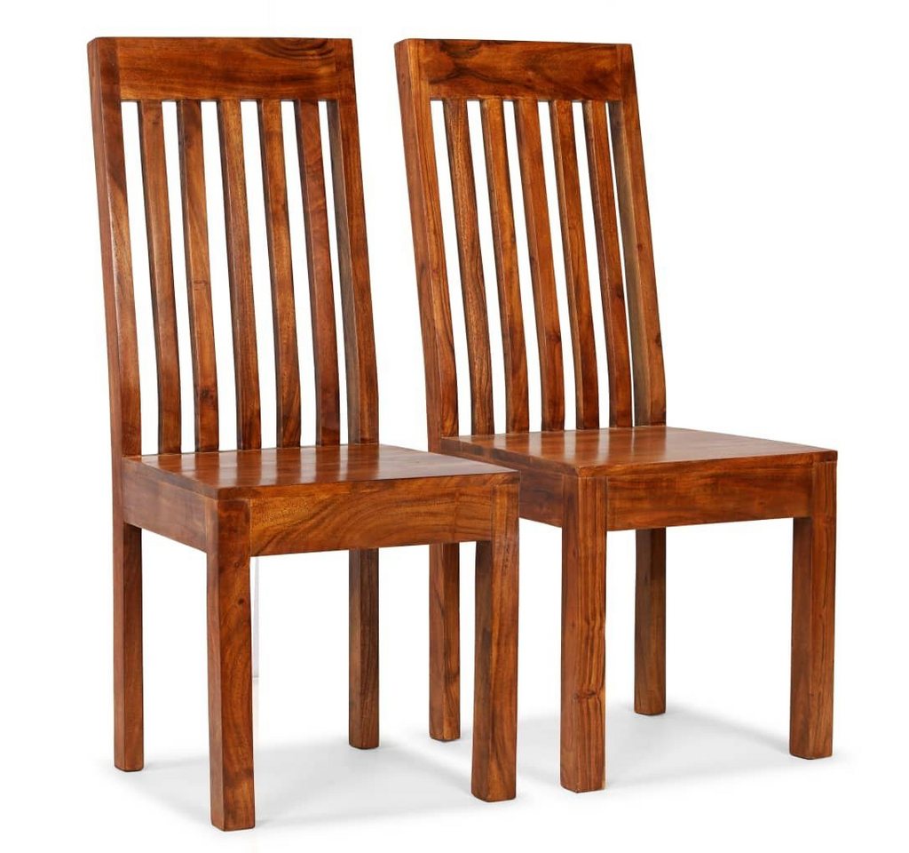 DOTMALL Holzstuhl 2er Set Breitlehner 43 x43 x104cm Massivholz mit Honigfarbenem Finish DOTMALL Holzstuhl 2er Set Breitlehner 43 x43 x104cm Massivholz mit Honigfarbenem Finish von DOTMALL