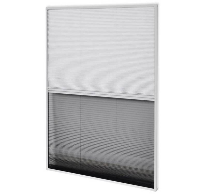 DOTMALL Insektenschutz-Vorhang Insektenschutz-Plissee für Fenster Jalousie Aluminium 60x80 cm von DOTMALL